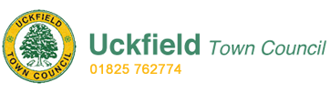 Uckfield Town Council logo and name