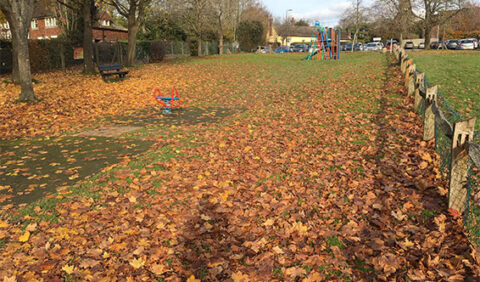 Luxfords play area before upgrade