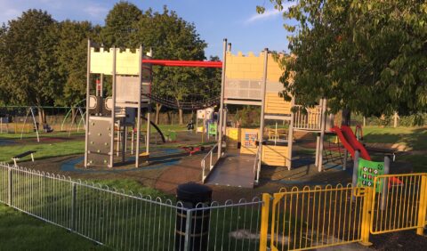 Photograph of Luxford Field new play area