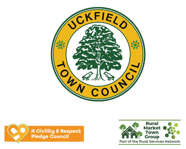 Uckfield Town Council logo and name